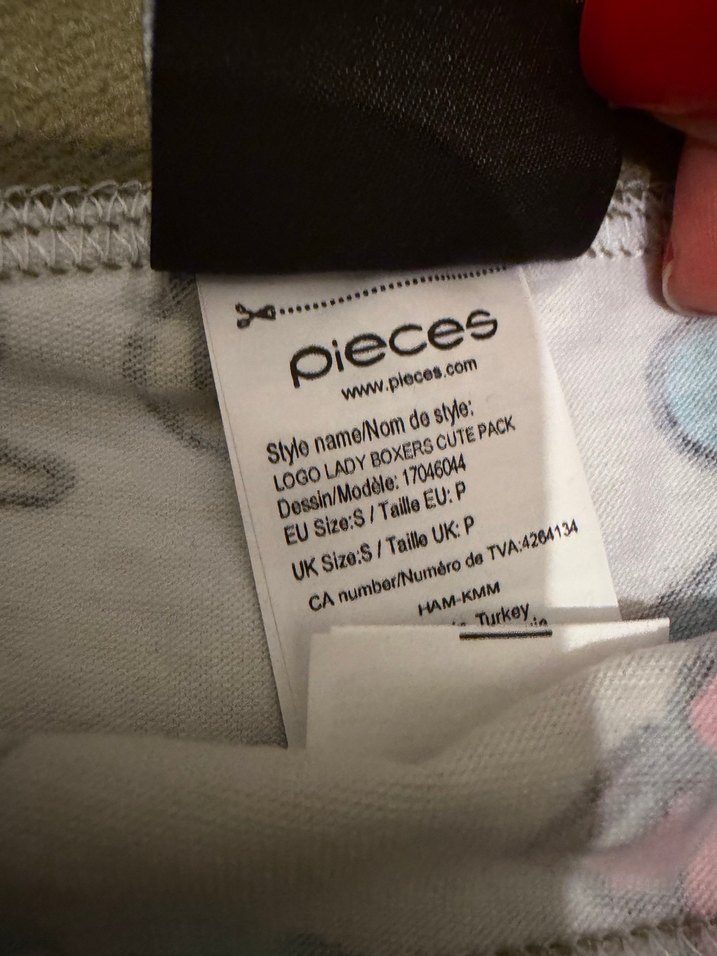 Renkli Baskılı Kadın 3lü Mini Boxer - Görsel 2