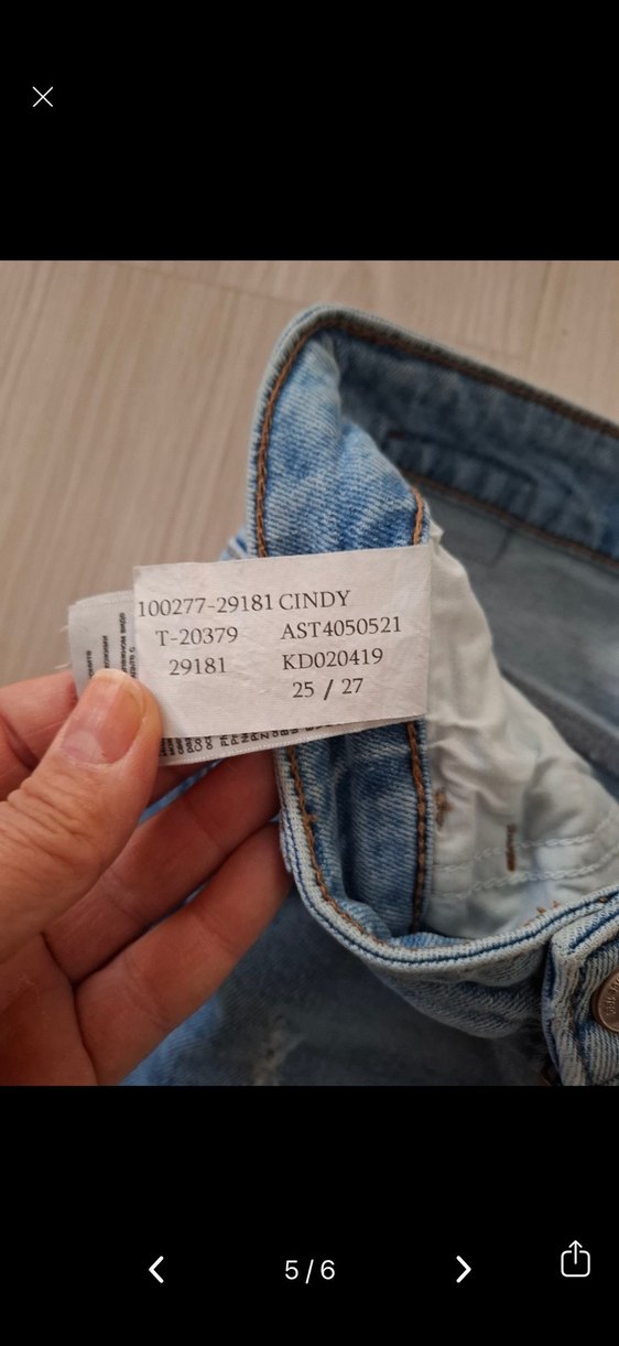 Mavi Regular Fit Midi Denim Kadın Kot Pantolon - Görsel 5