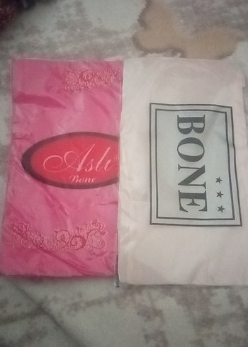 Pembe Desenli Bone ikisi yüz TL