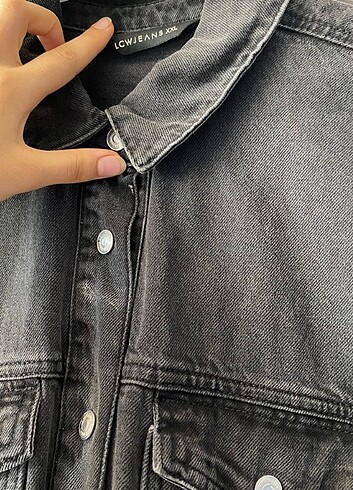 xl Beden siyah Renk LC WAİKİKİ DENİM KOT CEKET
