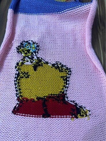 5-8 Yaş, 22 cm Beden çeşitli Renk Winnie çocuk atkı