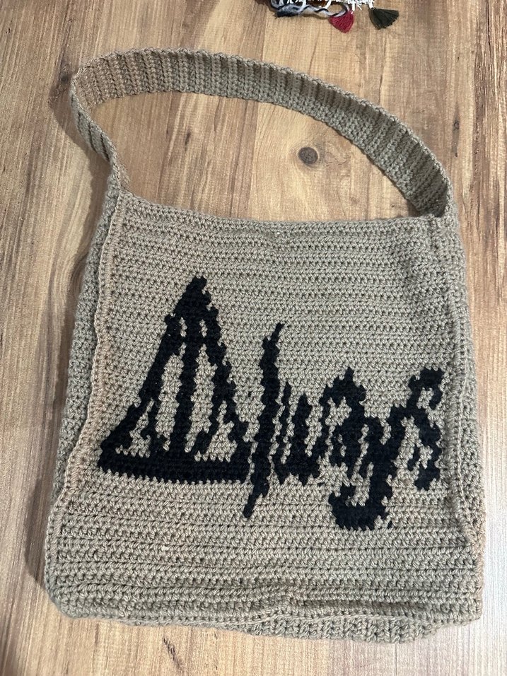 Harry Potter Örgü Kadın Çanta - Görsel 2