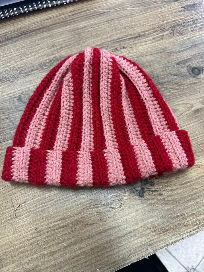 Renkli Bohem Kadın Örgü Bere - Görsel 2