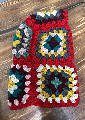 Renkli Örgü Kadın Balaclava - Görsel 4