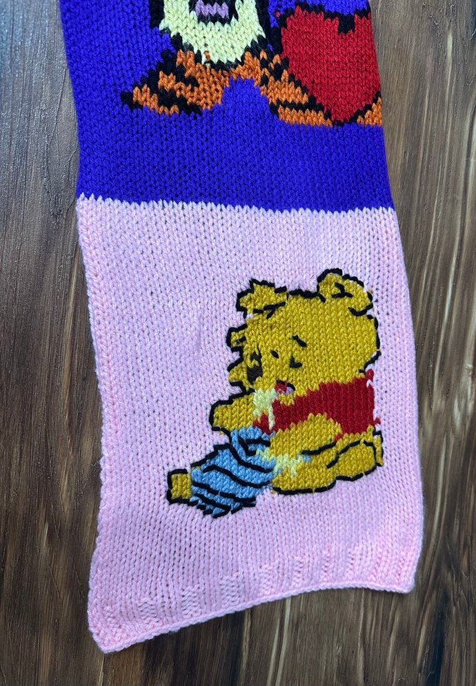 Winnie çocuk atkı - Görsel 3