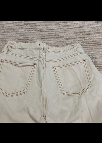 Trendyol & Milla Bej Regular Fit Kadın Kot Pantolon