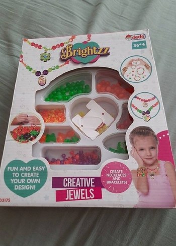 Çocuklar için Boncuklu Renkli Takı Seti - Görsel 2