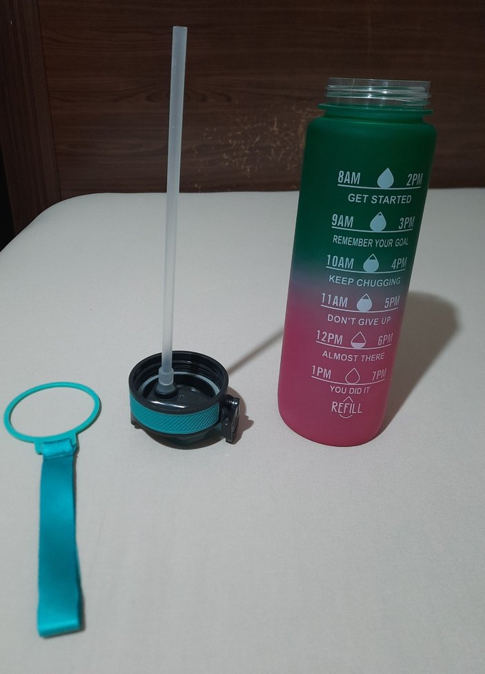 Renkli 1000 ml Çocuk Suluk - Görsel 4