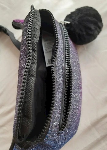 Gri Kemerli Bel Çantası - Görsel 3