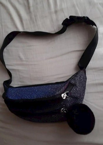 Gri Kemerli Bel Çantası - Görsel 2