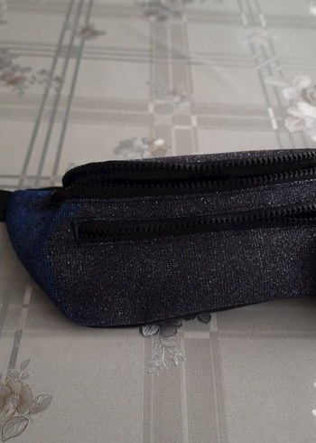 Gri Kemerli Bel Çantası - Görsel 10