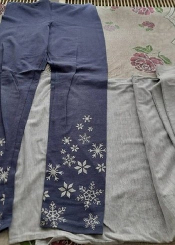 Kız Çocuk Gri Baskılı Pamuklu Tişört - Görsel 3