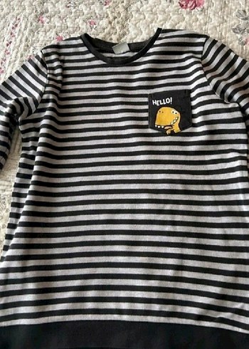 Kız Çocuk Sarı Eşofman Takımı - Görsel 2