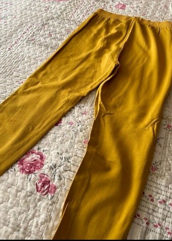 Kız Çocuk Sarı Eşofman Takımı - Görsel 7