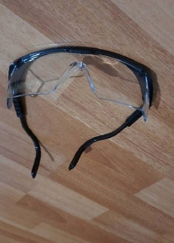 Siyah Biker Tarzı Koruyucu Gözlük - Görsel 4