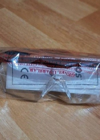 Siyah Biker Tarzı Koruyucu Gözlük - Görsel 7