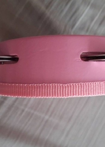 Renkli Baskılı Pembe Çocuk Tef - Görsel 3