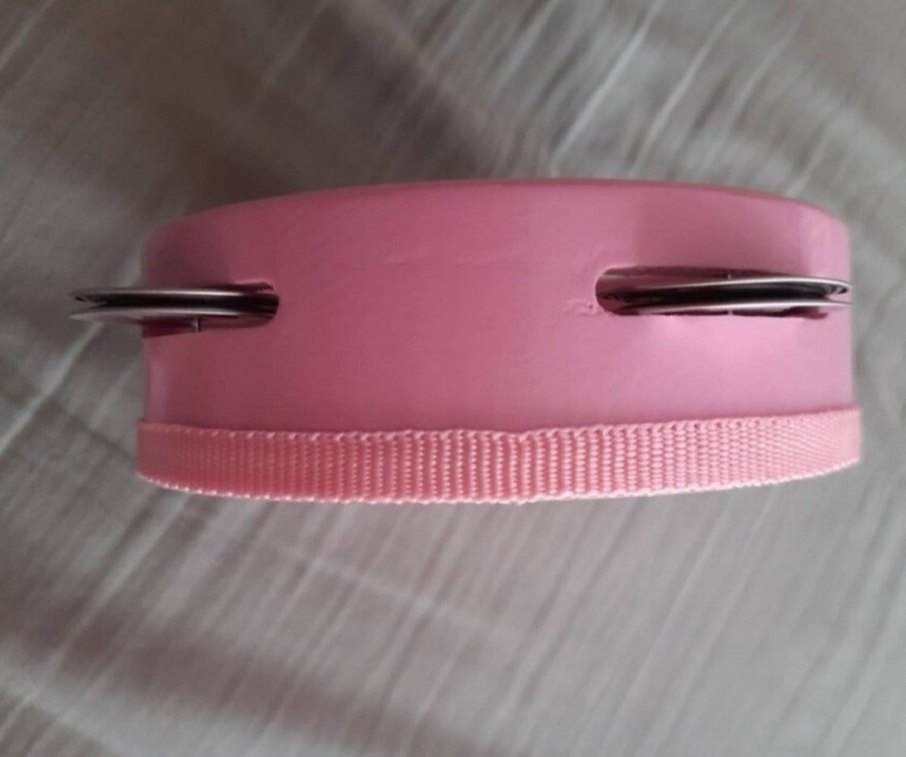 Renkli Baskılı Pembe Çocuk Tef - Görsel 3