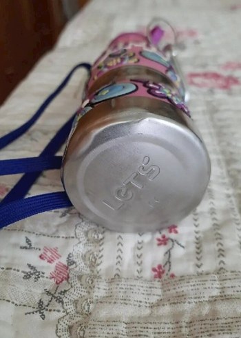 Kız Çocuklar İçin Pembe Termos Matara - Görsel 5