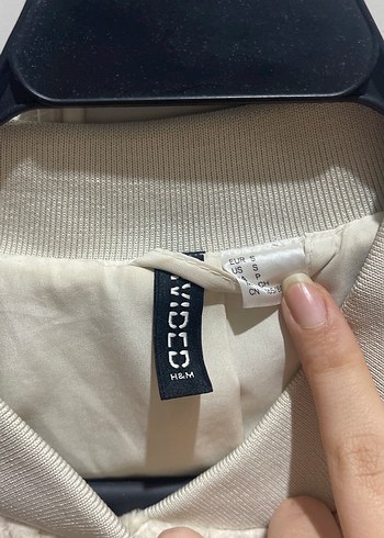 Kadın Beyaz Örgü Mini Ceket - Görsel 2