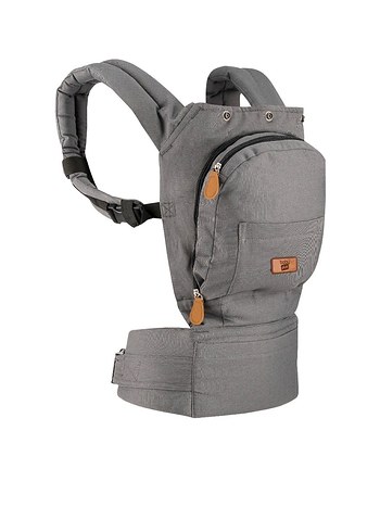 Gri Bebek Kanguru Taşıyıcı - Görsel 3