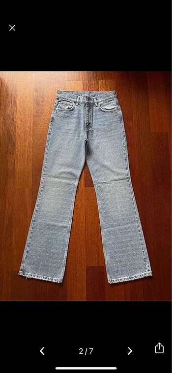 Zara Zara taşlı jean
