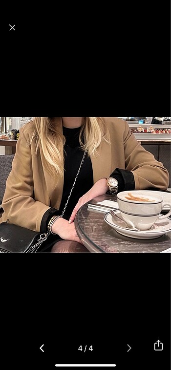 s Beden camel Renk Zara blazer