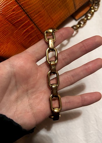 Turuncu manu çanta - Görsel 4