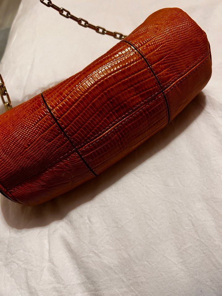 Turuncu manu çanta - Görsel 5