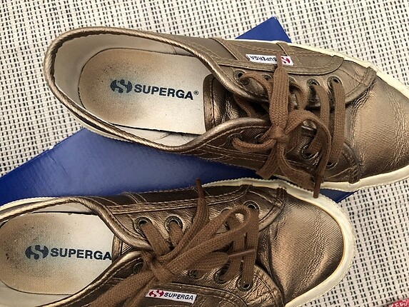 Superga Bronz Spor Ayakkabı