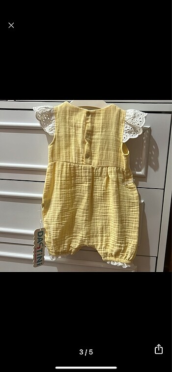 3 Ay Beden Bebek tulum DASTİNİ