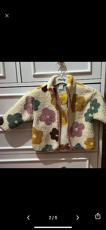 LC Waikiki Kız bebek polar ceket