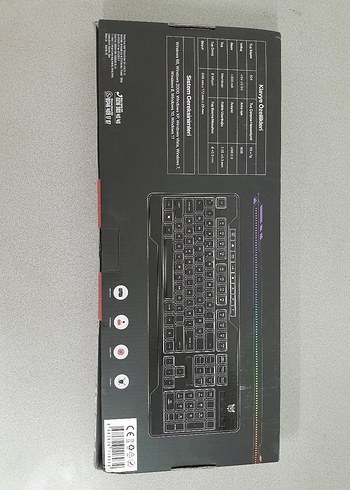  G32 RGB Kablolu Klavye  | 104 Tuş  - Görsel 7