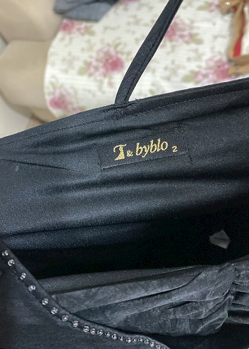 Siyah V Yakalı Uzun Drapeli Kadın Abiye Elbise - Görsel 3