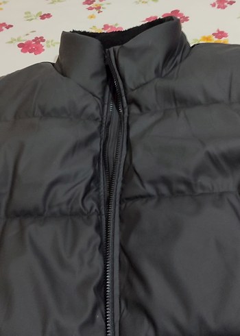 Erkek Siyah Şişme Kışlık Mont - Görsel 2