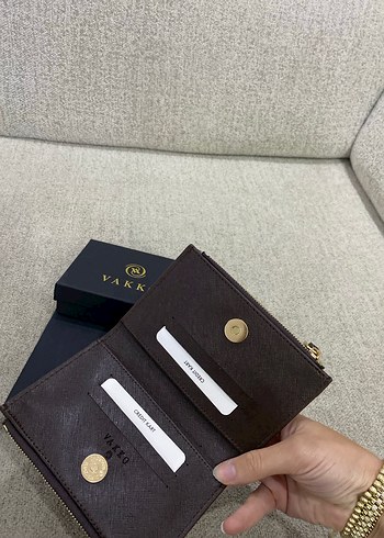 Beden Vakko Kahverengi Deri Fermuarlı Kadın Cüzdan