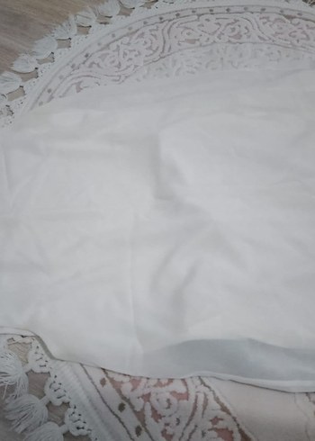 Mavi Uzun Keten Salaş Etek - Görsel 4