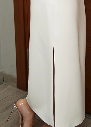 Taşlı bantlı topuklu ayakkabı - Görsel 2