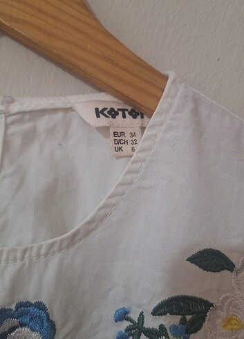 Koton Nakışlı Bluz - Görsel 6