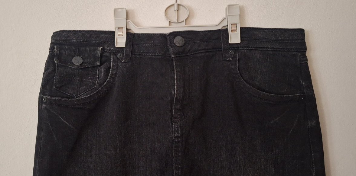 Lcw X Sıde Midi Denim  Etek - Görsel 4