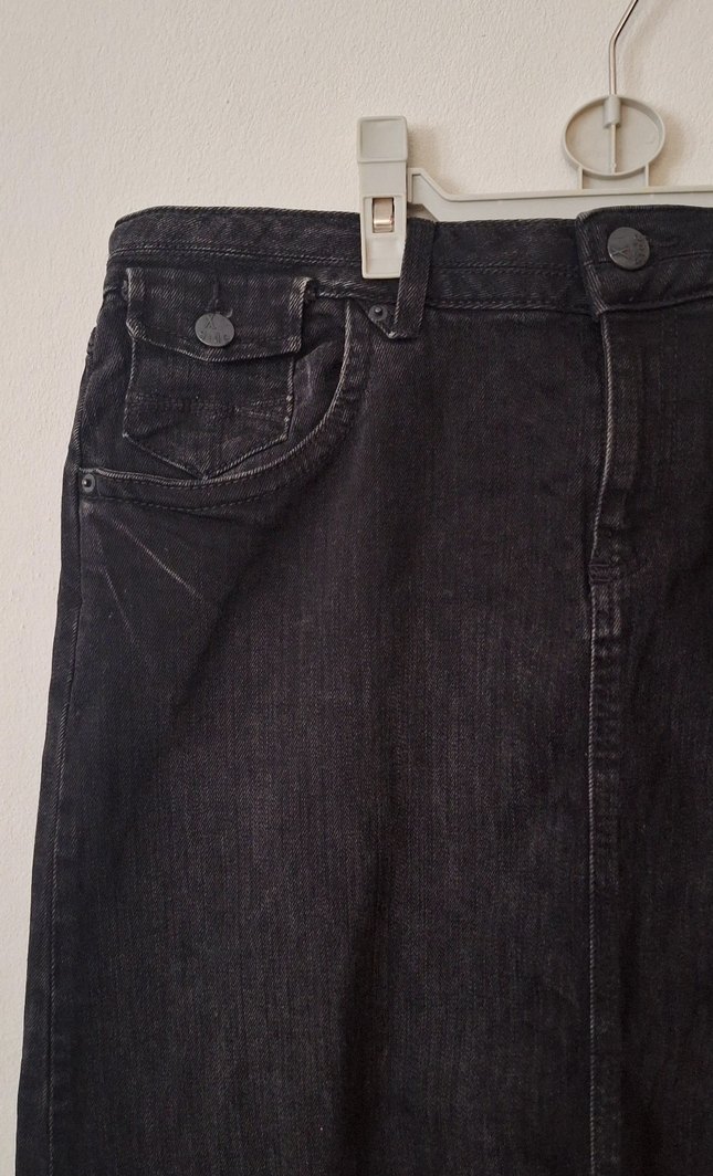 Lcw X Sıde Midi Denim  Etek - Görsel 3