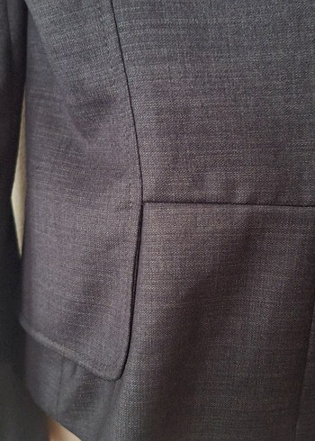 Koton  Gri Modern Klasik Blazer Ceket - Görsel 8