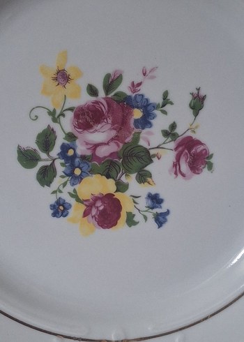 İstanbul Porselen Vintage Tabak - Görsel 8