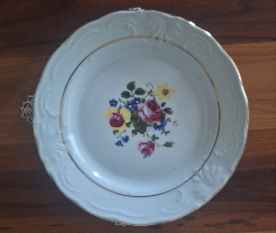 İstanbul Porselen Vintage Tabak - Görsel 2