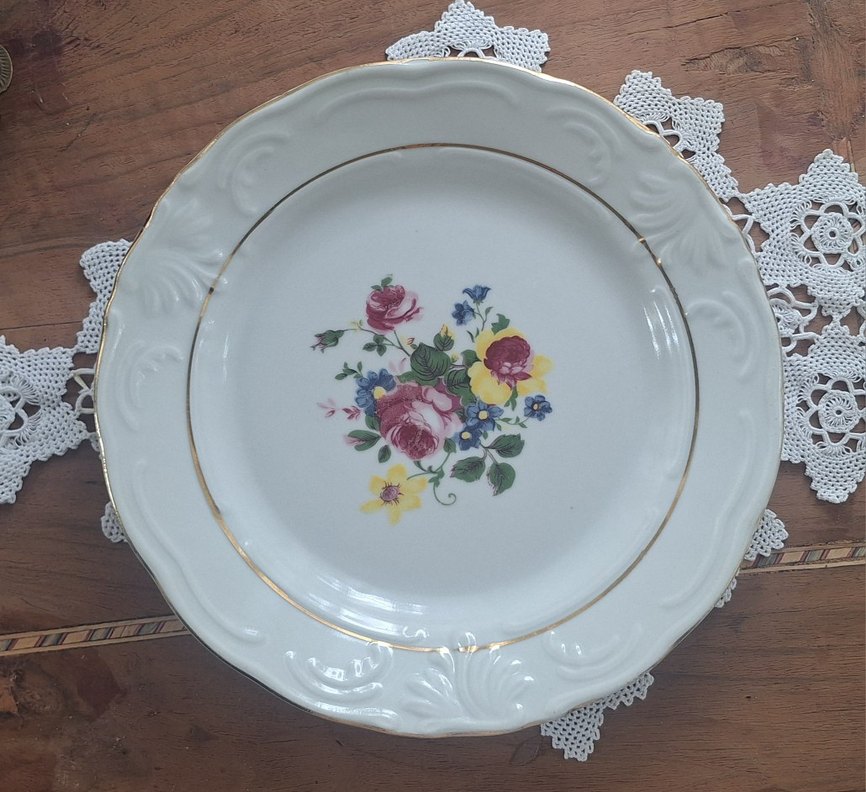 İstanbul Porselen Vintage Tabak - Görsel 4