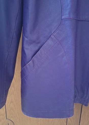 Boncetti Vintage Hakiki Deri Mont - Görsel 4