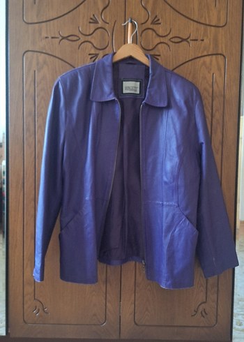 Boncetti Vintage Hakiki Deri Mont - Görsel 3