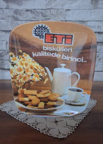 Diğer Vintage Eti Para Üstü Tabağı