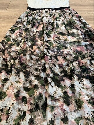 Zara Straplez elbise