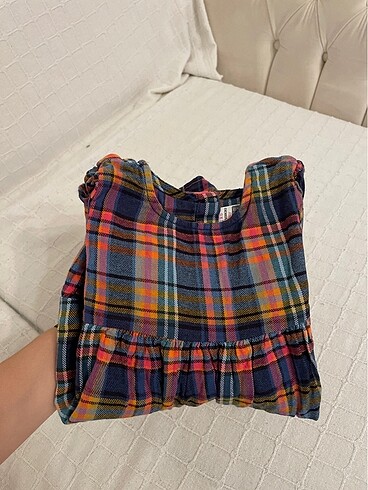 Pöti kare elbise - Görsel 8